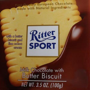 Ritter Chocolate Biscuit Package